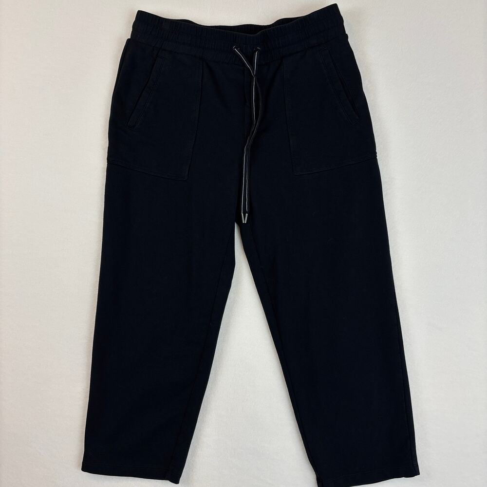 Talbots Cotton Blend Drawstring Pull On Capri Pan… - image 4